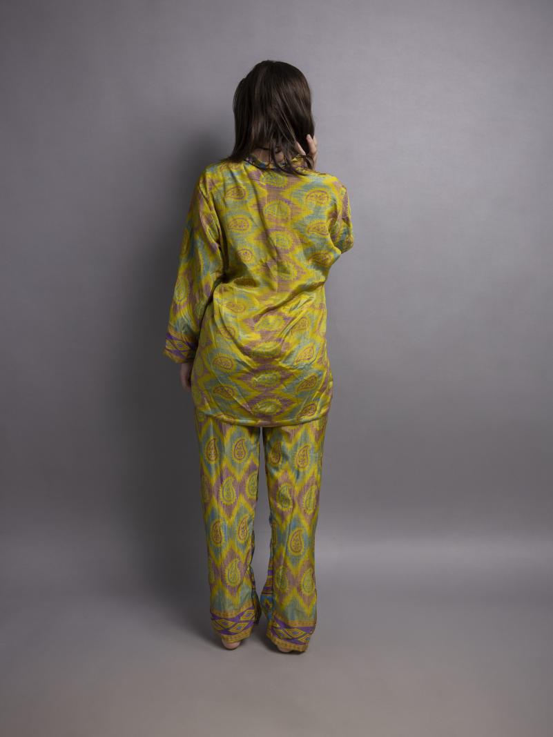 Pigiama in Sari SM - giallo