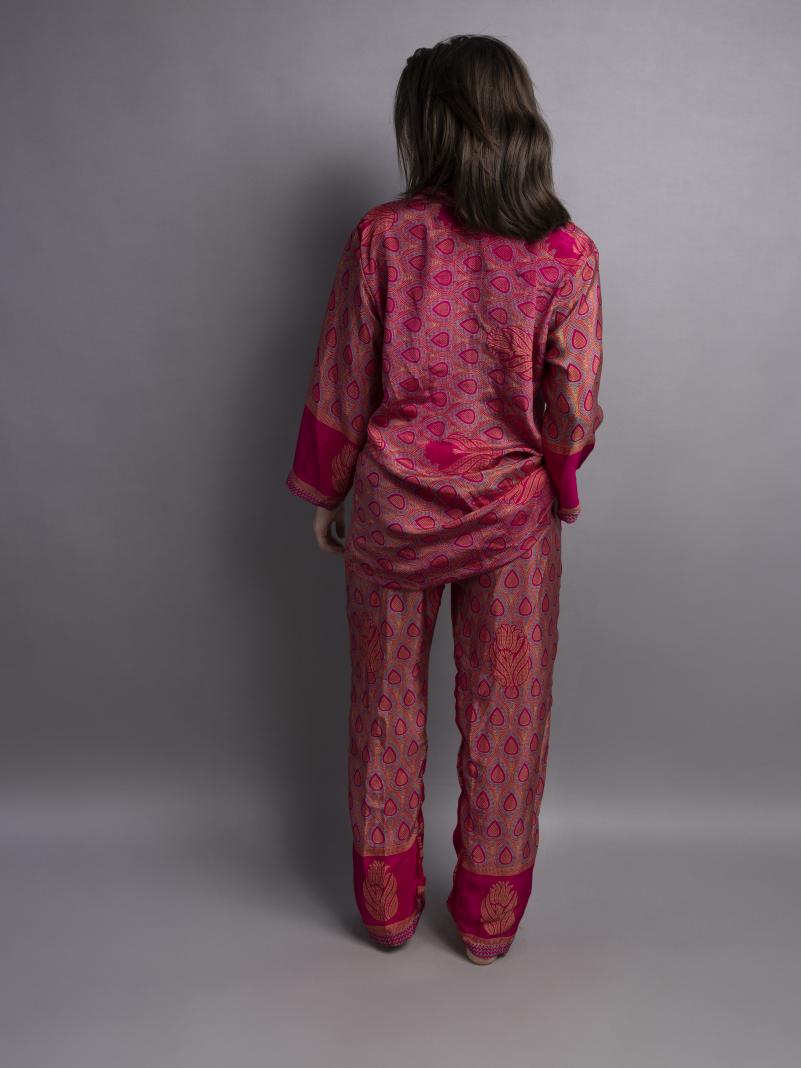 Pigiama in Sari SM - magenta