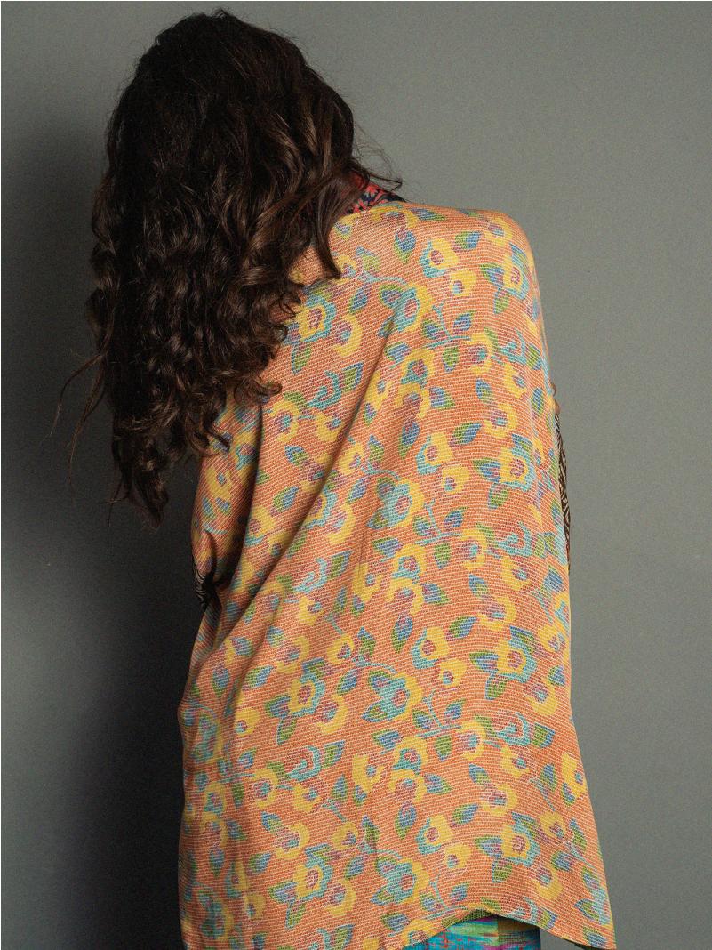 Kimono Corto Patchwork Reversibile N.15
