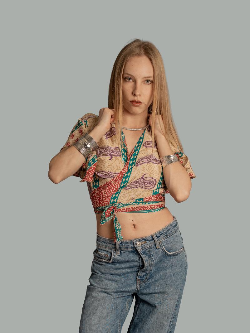 Wrap Top multicolor – Bengala