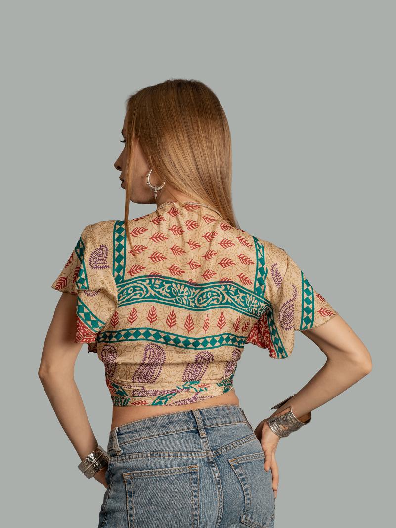 Wrap Top multicolor – Bengala