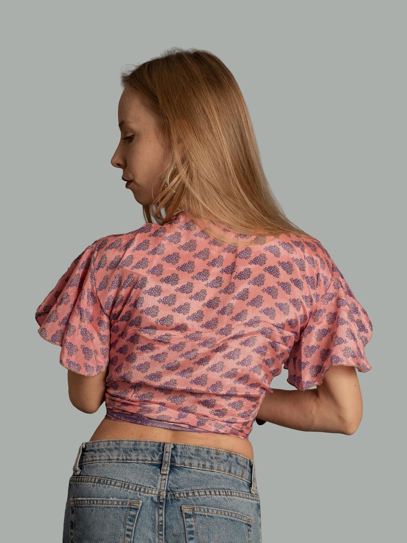 Wrap Top rosa – Bengala