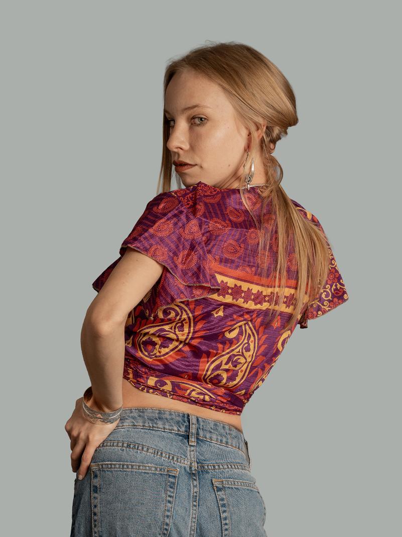 Wrap Top viola – Bengala