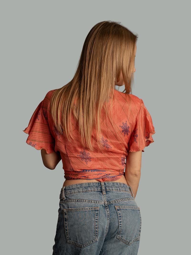 Wrap Top rosa – Bengala