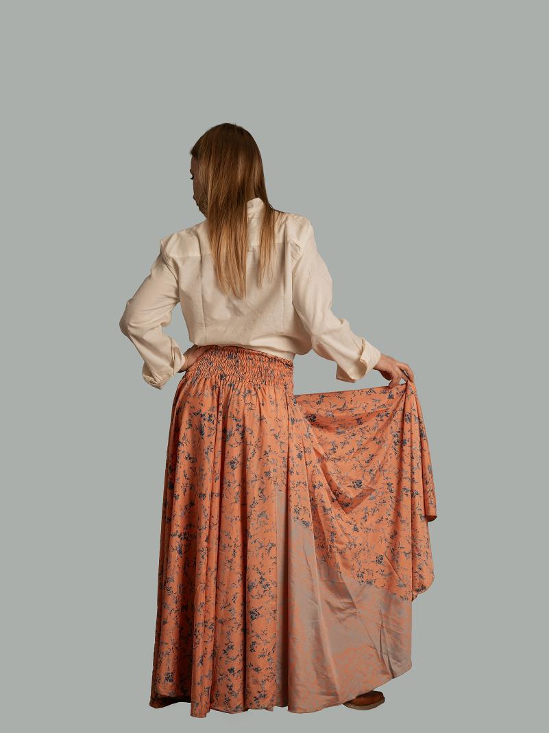 Gonna etnica rosa – Calcutta