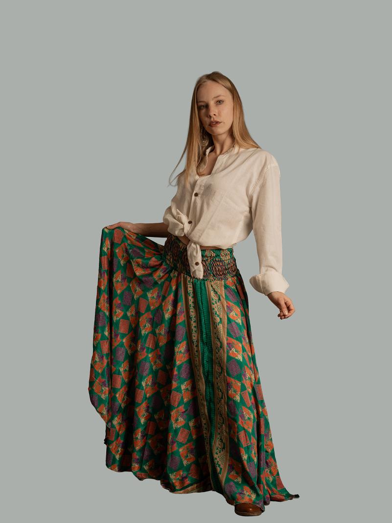 Gonna etnica multicolor – Calcutta