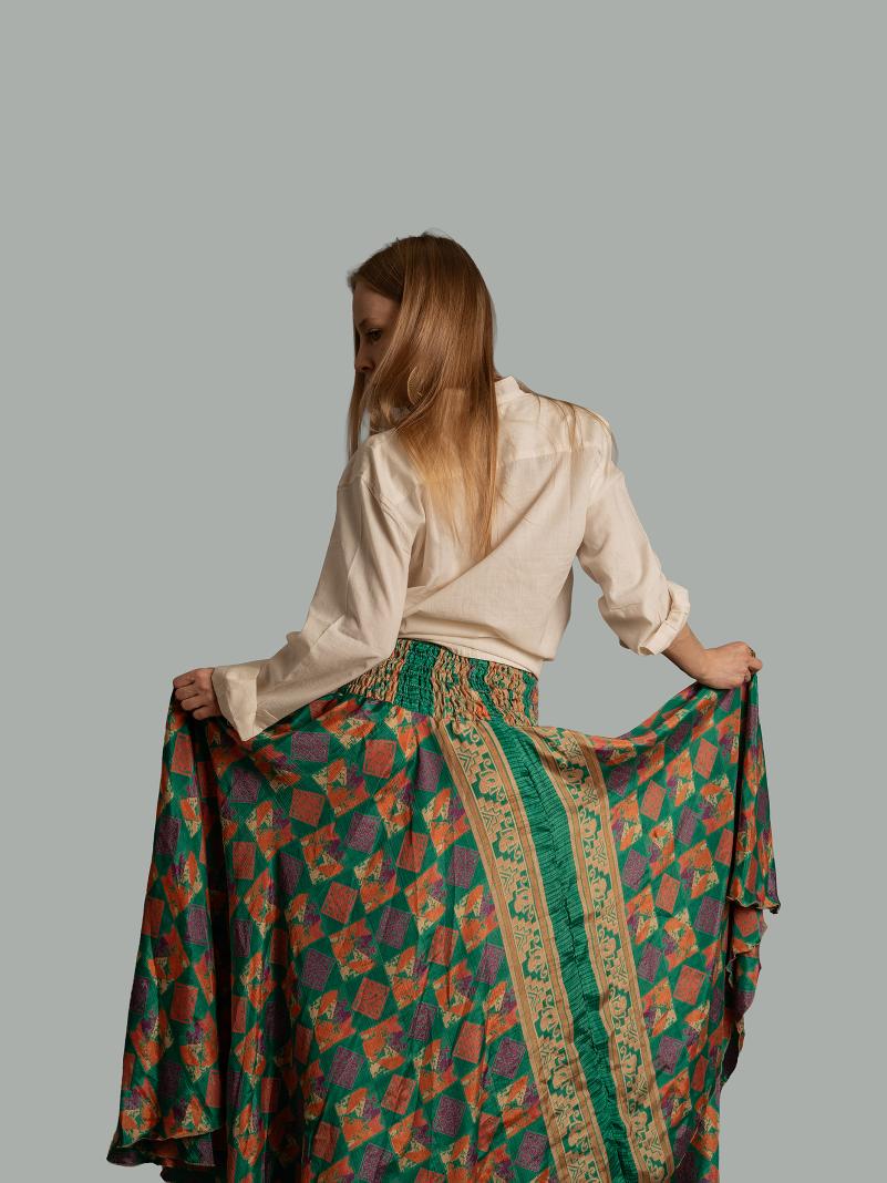 Gonna etnica multicolor – Calcutta