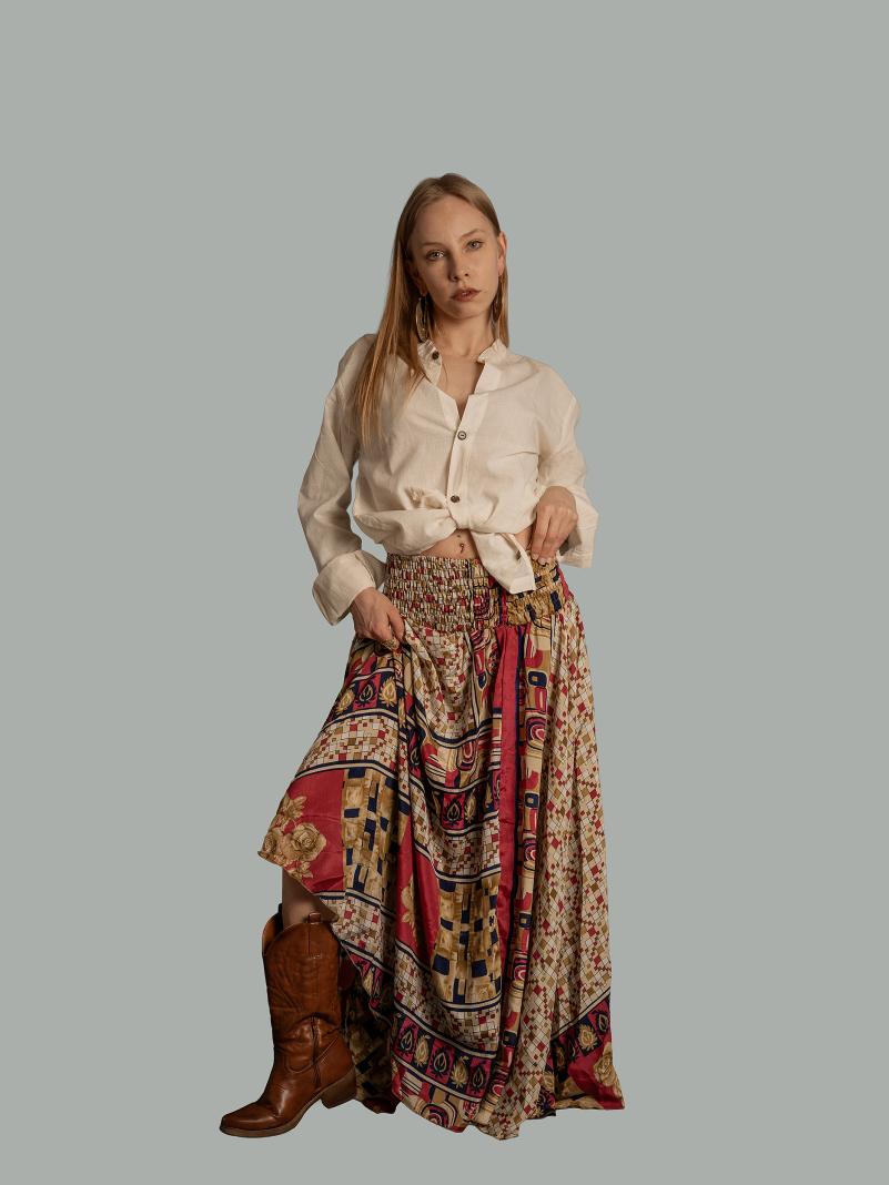 Gonna etnica geometrie – Calcutta