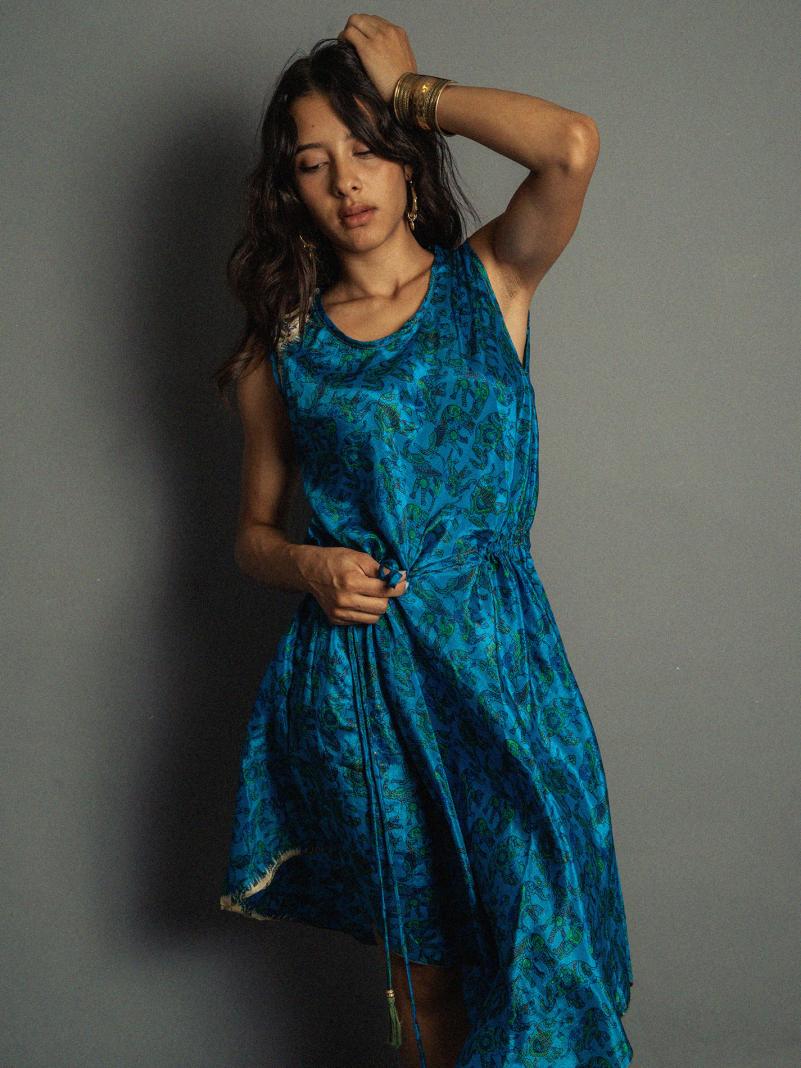 Abito tre quarti blu - Ladakh