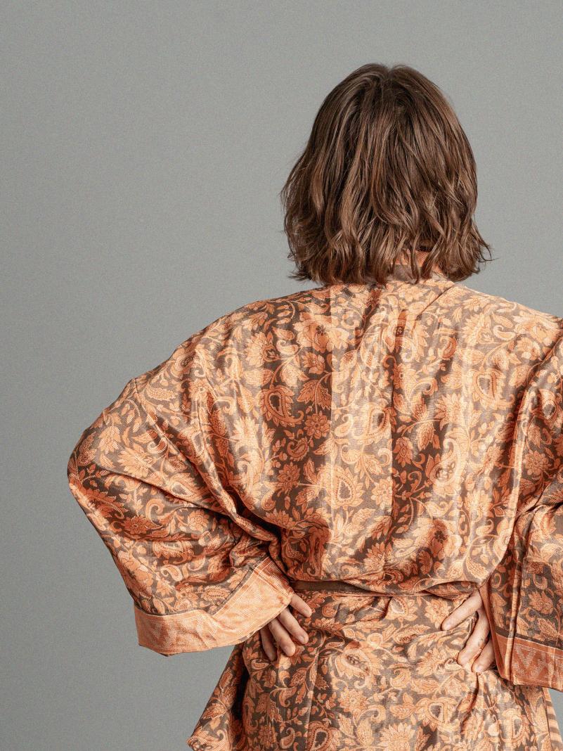 Kimono corto arancione - Kerala