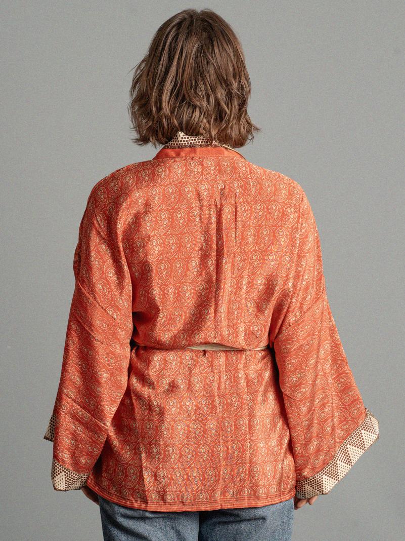 Kimono corto rosso - Kerala