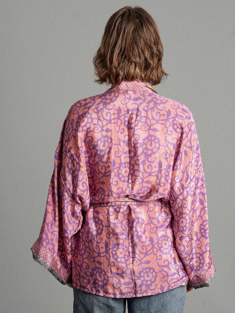 Kimono corto rosa - Kerala