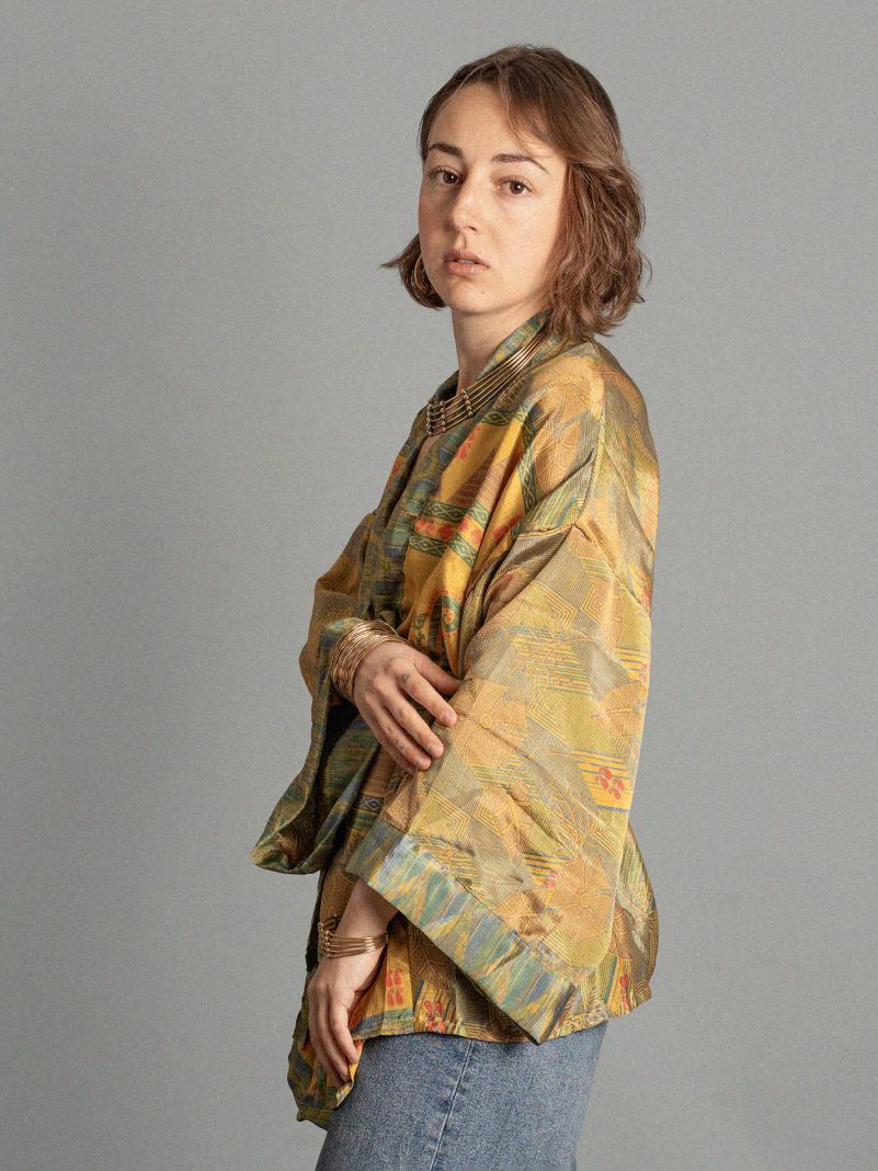 Kimono corto giallo - Kerala