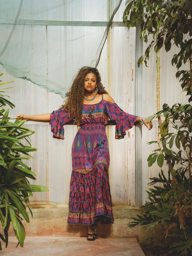 Abito lungo con bretelle – Nagpur