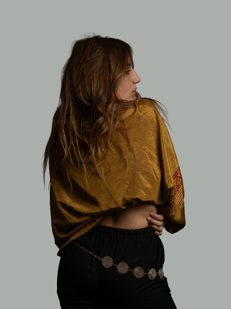 Pantamaglia giallo scuro