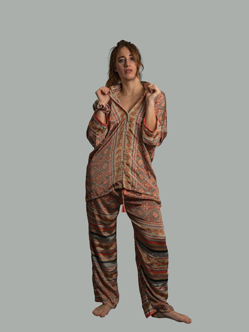 Pigiama in Sari LXL - rombi