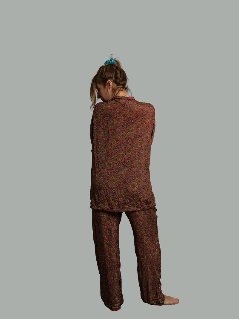 Pigiama in Sari LXL - rosa antico