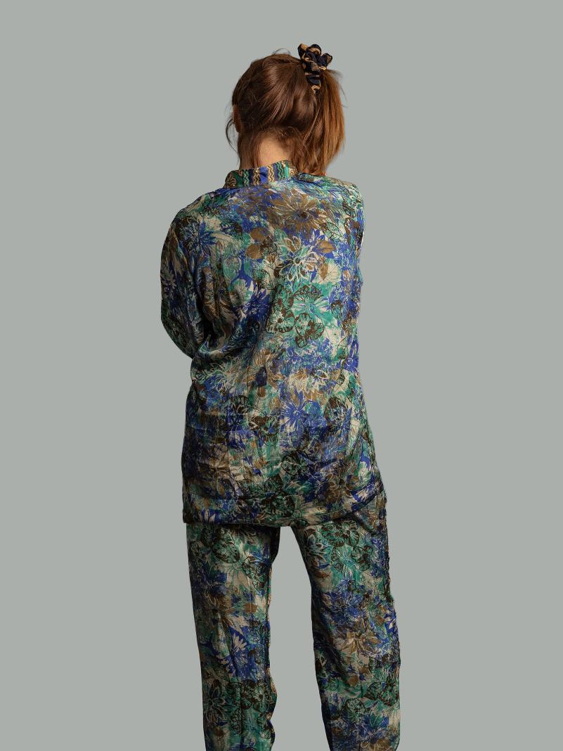 Pigiama in Sari LXL - azzurro