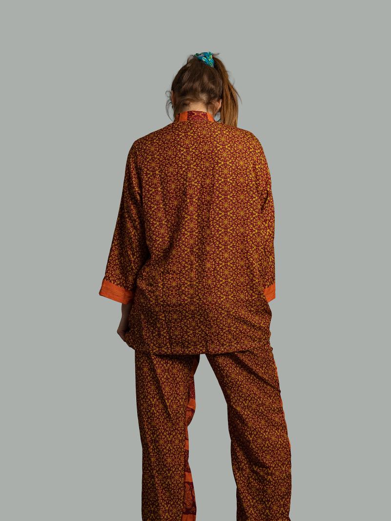 Pigiama in Sari LXL - arancione