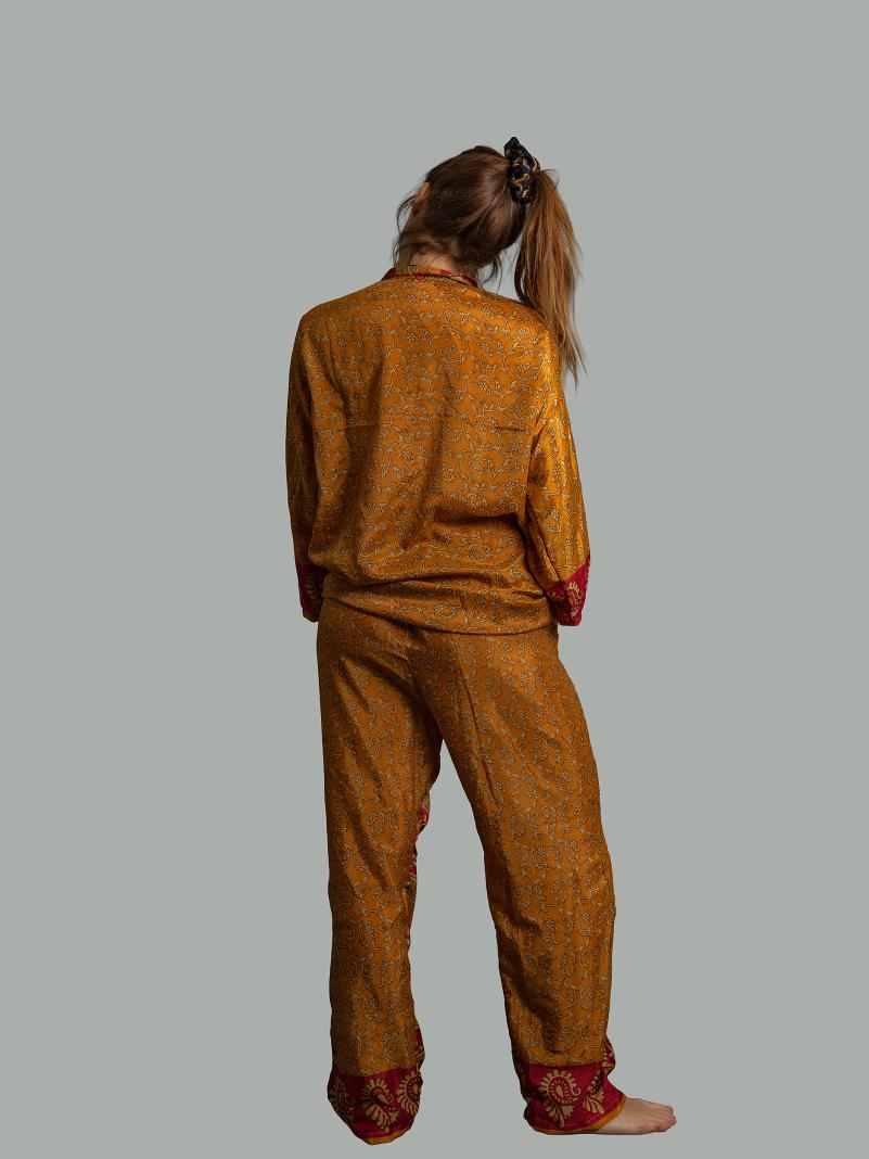 Pigiama in Sari LXL - arancione