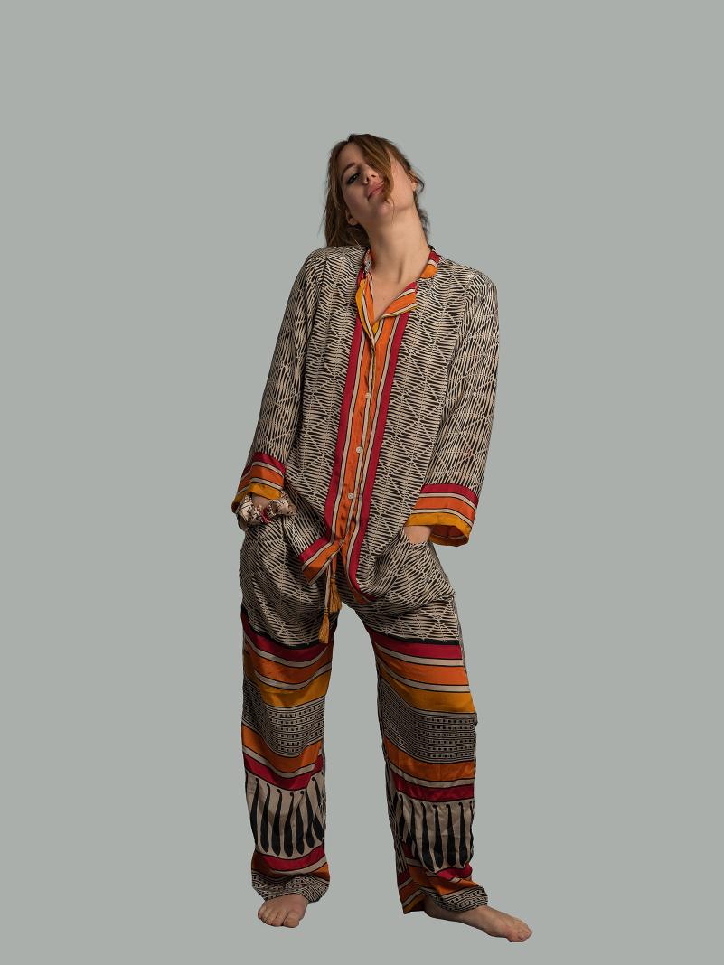 Pigiama in Sari LXL - rombi