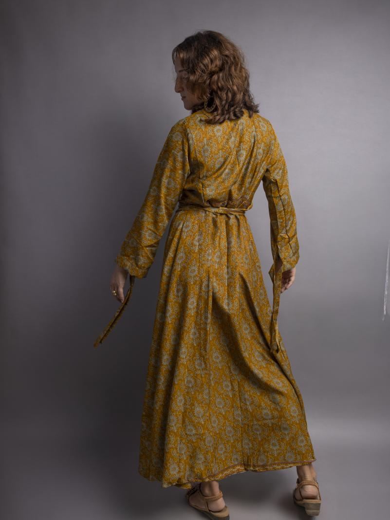 Kimono SM giallo e grigio – Tibet