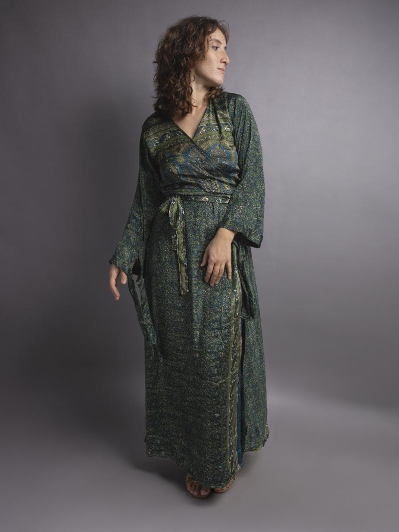 Kimono LXL verde scuro – Tibet