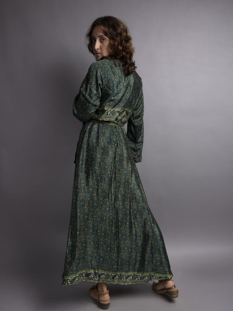 Kimono LXL verde scuro – Tibet