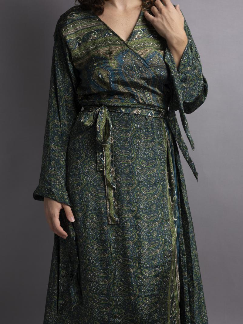 Kimono LXL verde scuro – Tibet