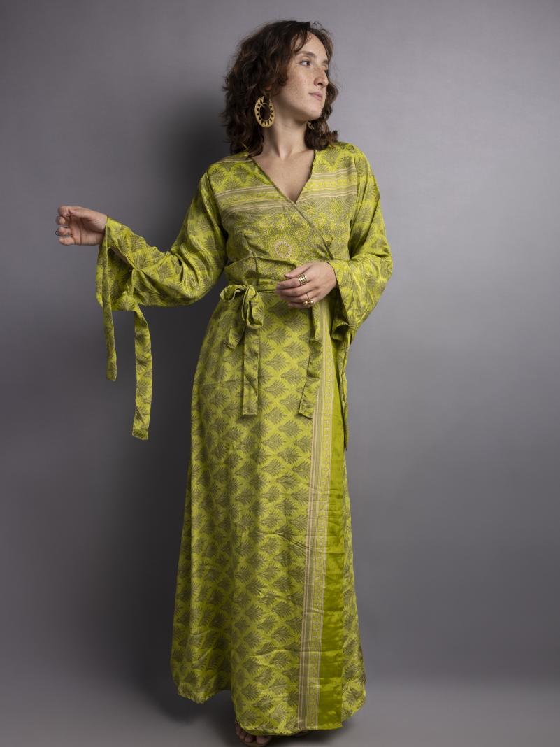 Kimono LXL verde – Tibet