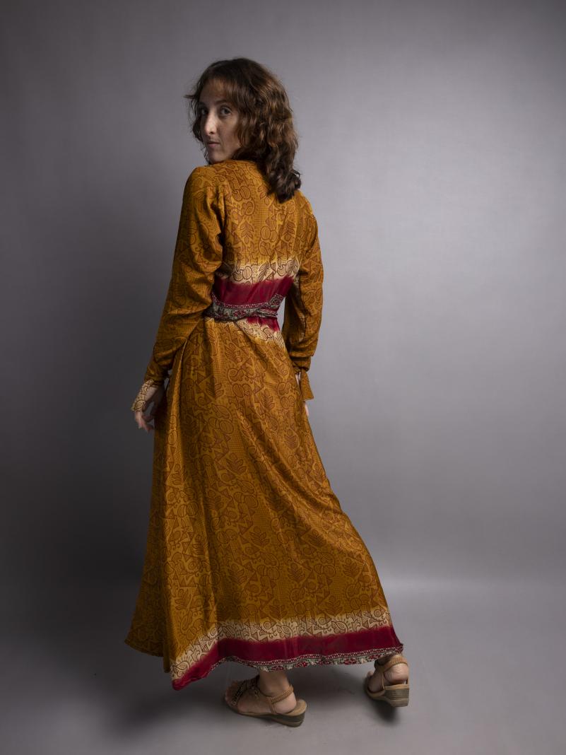 Kimono LXL arancione – Tibet