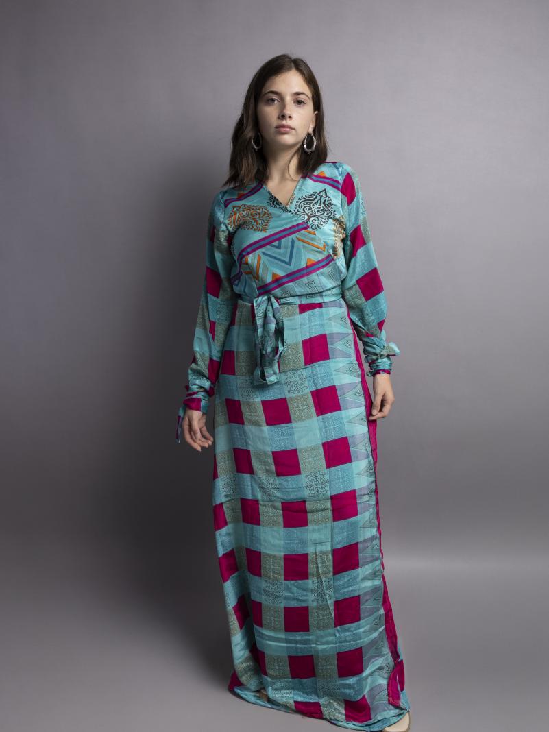 Kimono SM quadri – Tibet