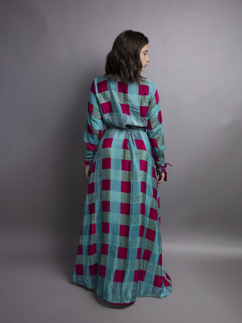 Kimono SM quadri – Tibet
