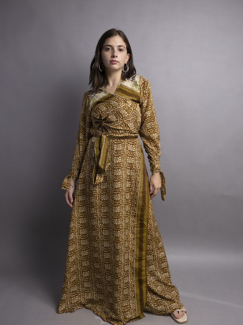 Kimono SM giallo e bianco – Tibet