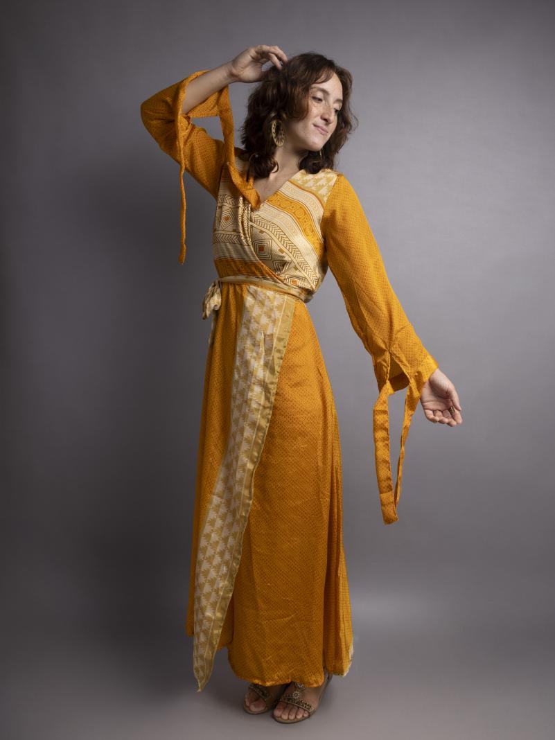 Kimono SM arancione – Tibet