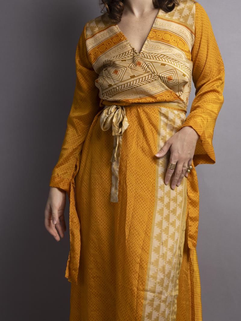 Kimono SM arancione – Tibet