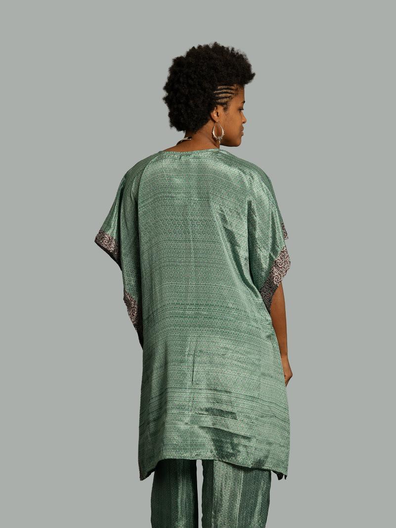 Caftano e pantalone verde - Jaisalmer