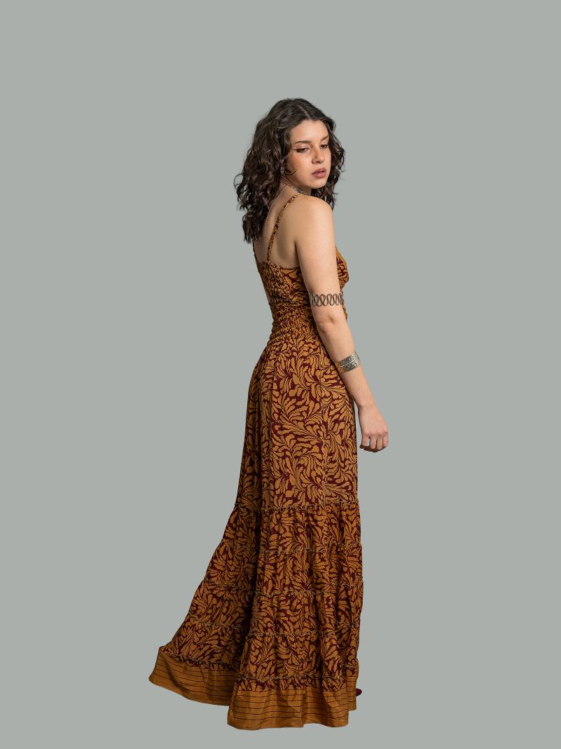 Abito lungo marrone - Bihar