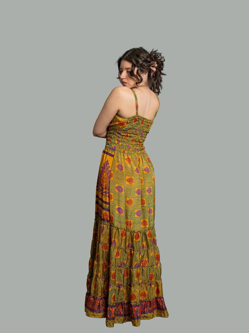 Abito lungo giallo - Bihar