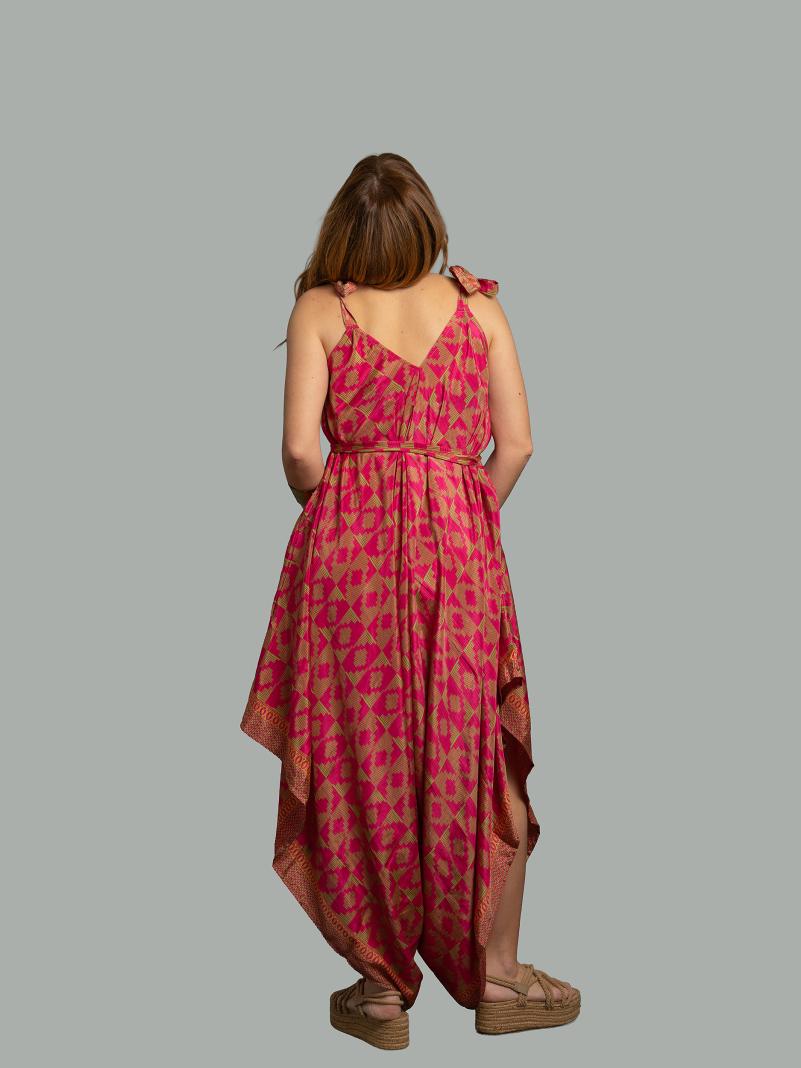 Tuta jumpsuit rosso – Yoga
