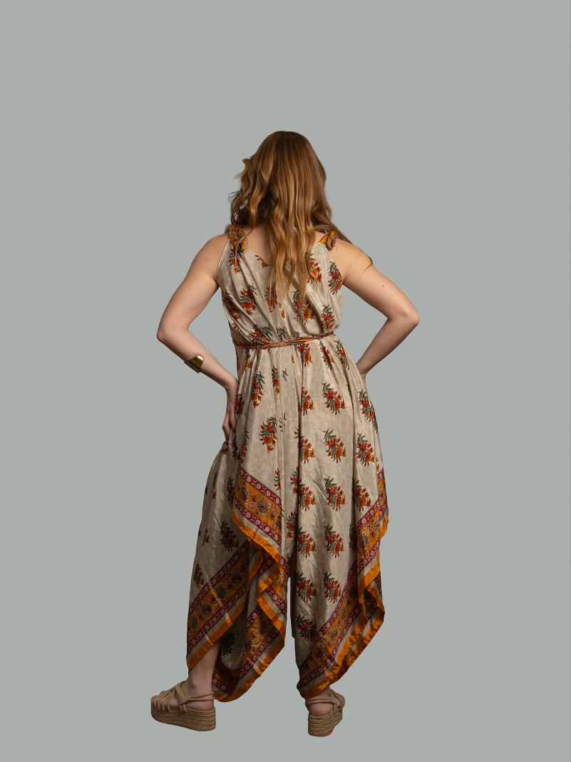 Tuta jumpsuit fiori – Yoga