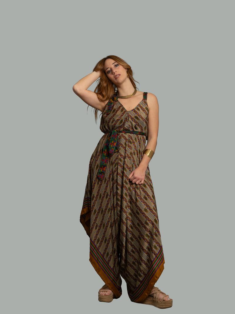 Tuta jumpsuit zigzag – Yoga