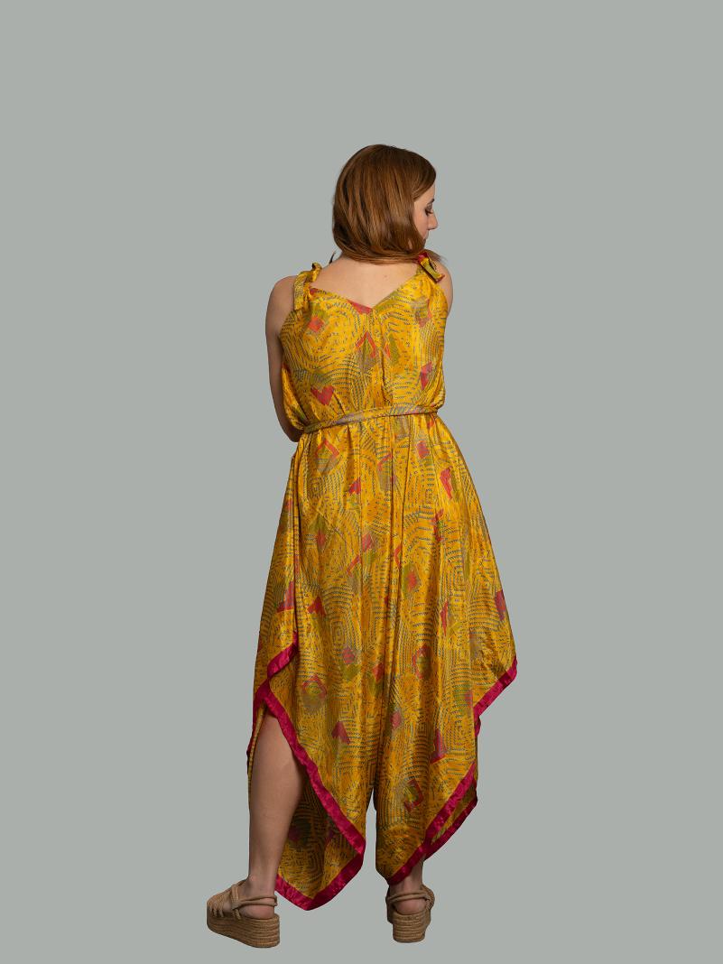 Tuta jumpsuit giallo – Yoga