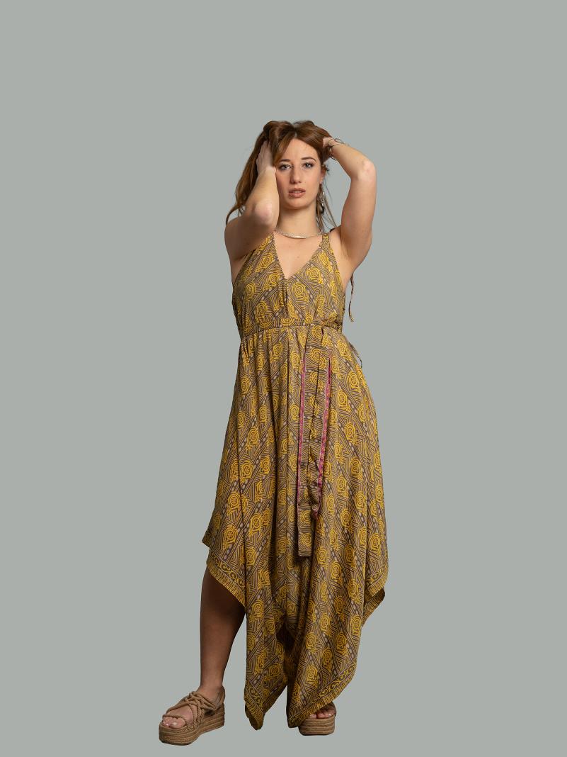 Tuta Jumpsuit giallo – Yoga