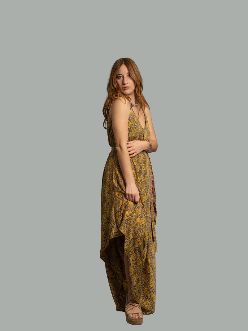 Tuta Jumpsuit giallo – Yoga