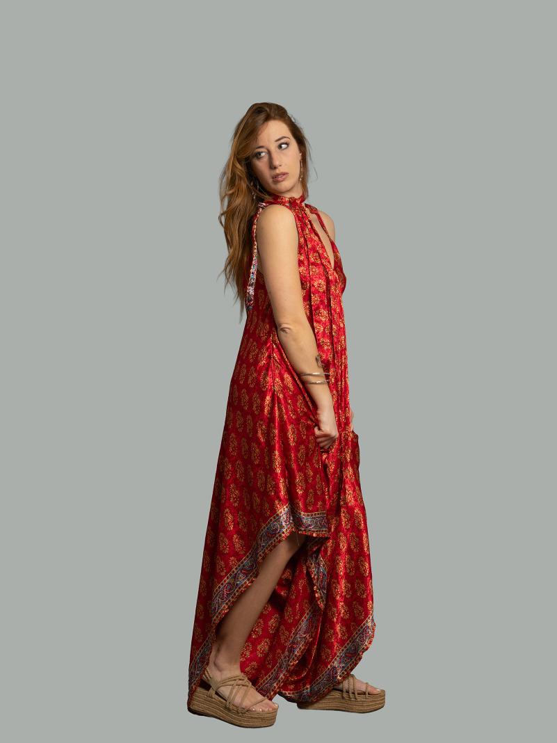 Tuta jumpsuit rosso – Yoga