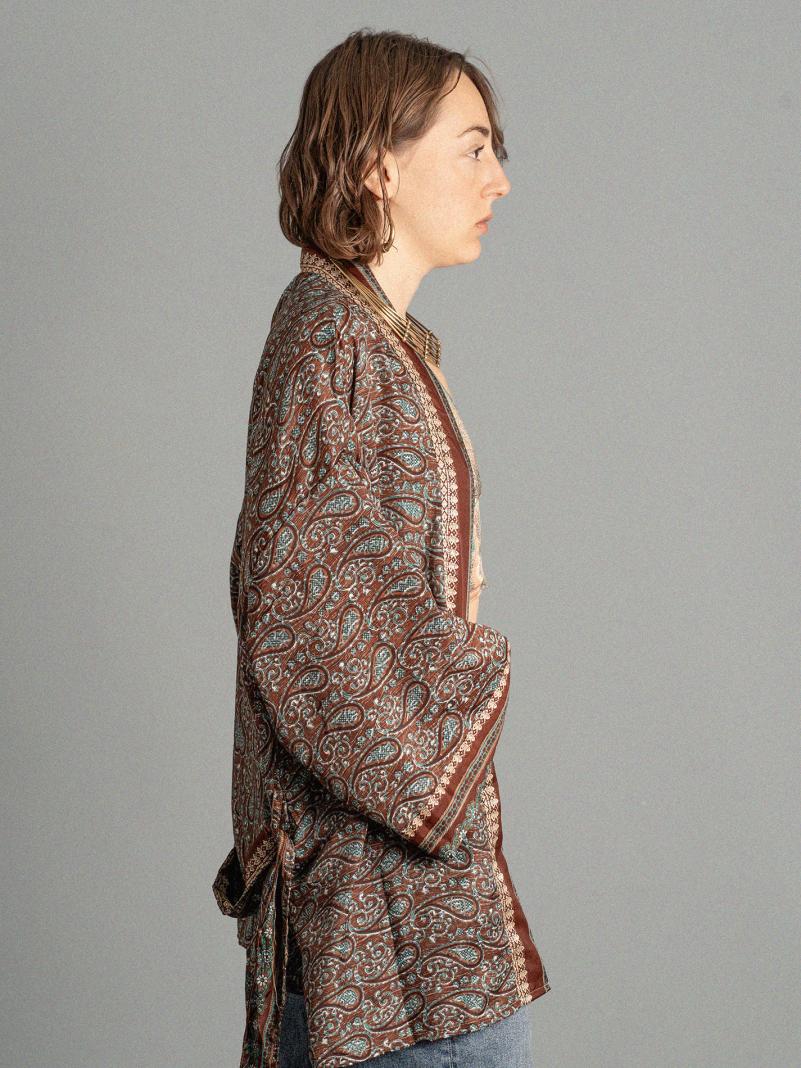 Kimono corto marrone - Kerala