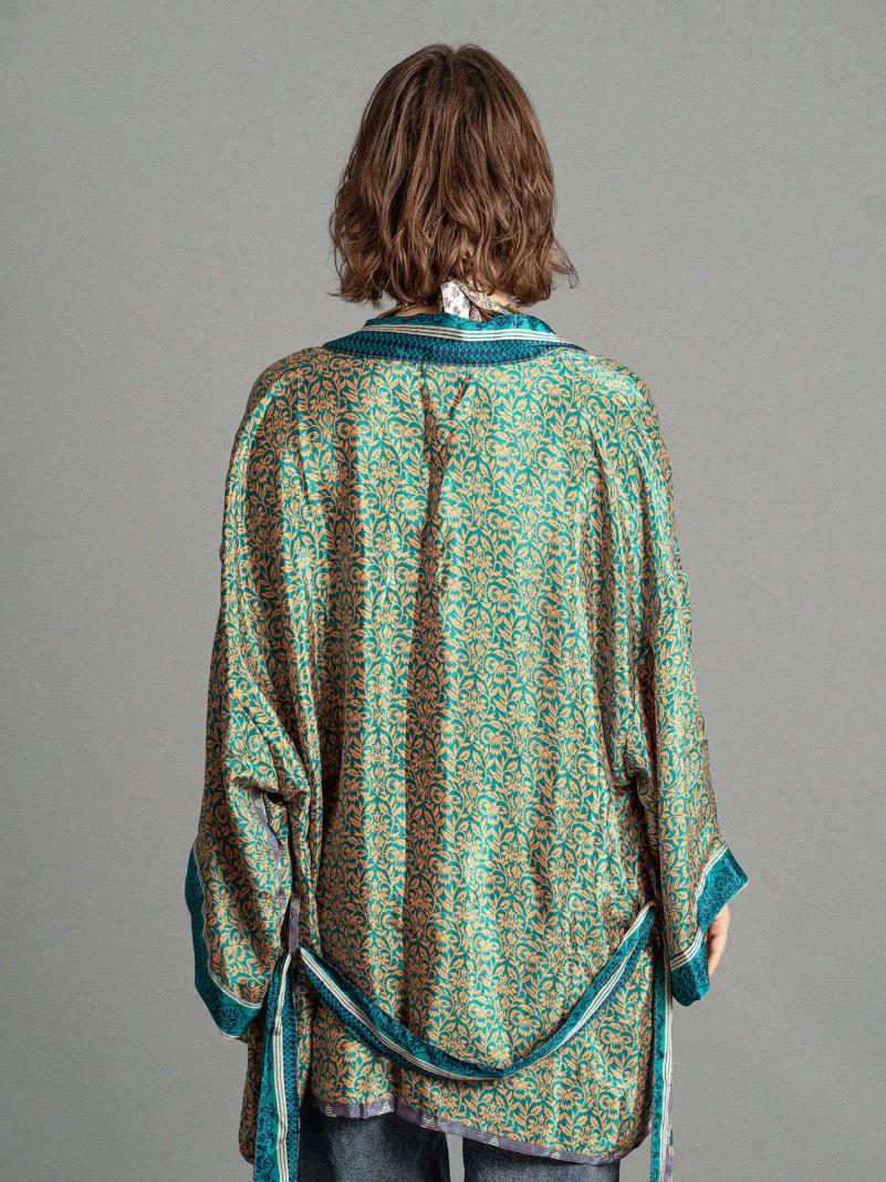 Kimono corto verde - Kerala