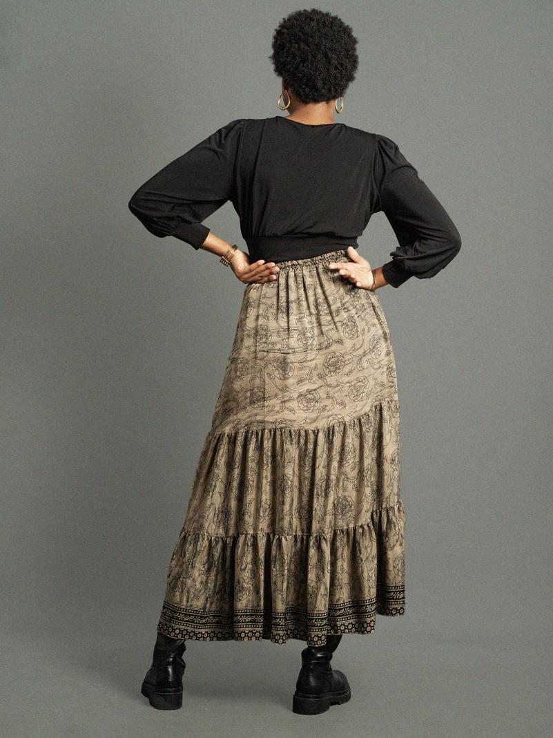 Gonna lunga beige - Bikaner