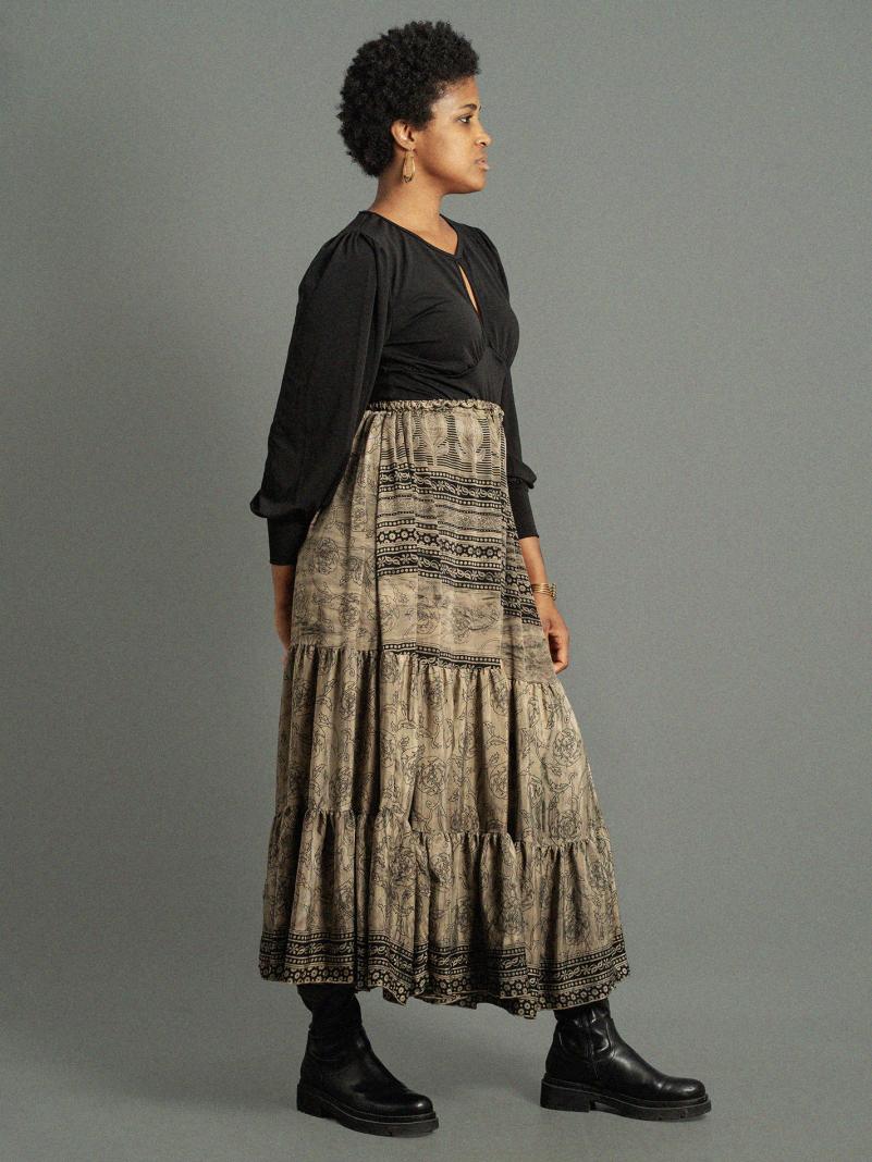 Gonna lunga beige - Bikaner